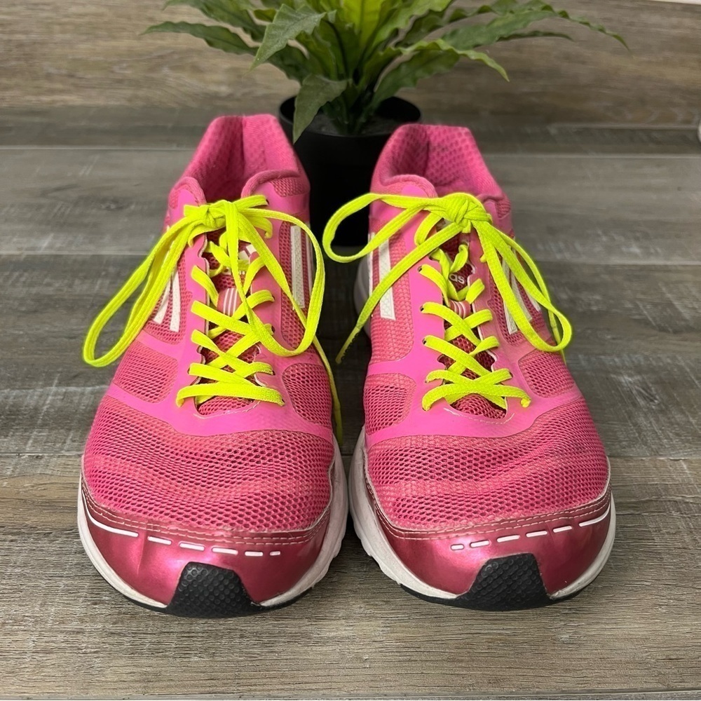 ADIDAS Adizero Pink White Feather Sprint Frame Size 8.5 - Picture 10 of 16